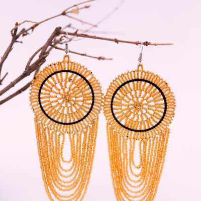 Gold Round Tassel